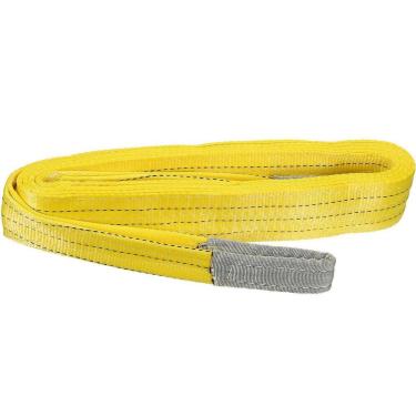 Imagem de Cinta Elevaçao Carga 3 Toneladas 5 Metros Resistente Reforçada Guincho Guindaste Obra Construçao