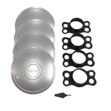 Imagem de Calotas Miollo Effa Picapes Aro 14 2015/19 Tradicional Prata