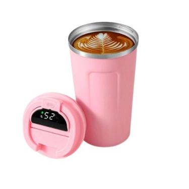 Imagem de Copo Térmica 500ml Inox C/ Display Digital Temperatura Bebidas - Dagia