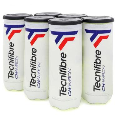 Imagem de Bola de Tênis Tecnifibre Champion One (6UN) - Pró Spin