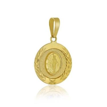 Imagem de Pingente De Ouro 18k Nossa senhora - Elegancy Joias