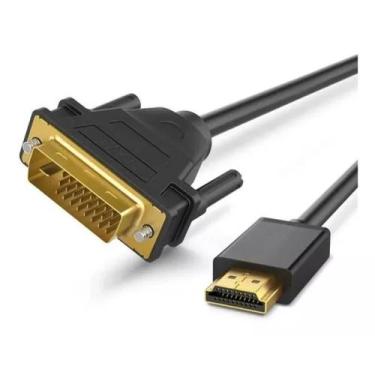 Imagem de Cabo dvi 241 x hdmi macho 2m preto 018-8702 chipsce 5 - CHIP SCE