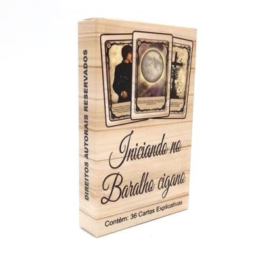 Imagem de Tarô Cigano Iniciantes Iniciando no Baralho Cigano 36 cartas - Flash