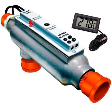 Imagem de Aquecedor Pequeno Piscina 10.000 Litros 6kw Aquece 3 X Mais - IONS