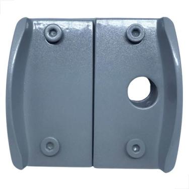 Imagem de M Kit 09 Porta De Correr Giro Em Vidro Temperado V/V Fosco - Mettallfl