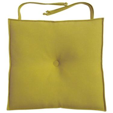 Imagem de Almofada Para Cadeira 40x40cm Moond - FASTLAR, *Dourado