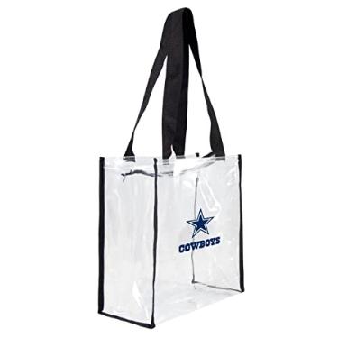 Imagem de Littlearth Bolsa unissex para estádio transparente com logotipo da equipe, 29 cm C x 14 cm L x 29 cm C transparente