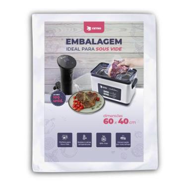 Imagem de Embalagem Sous Vide 60x40 - 100 Unidades - Cetro
