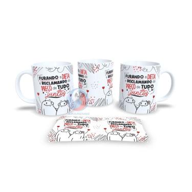 Imagem de Caneca Cerâmica Personalizada Dia dos Namorados / Casal - Modelo 785105