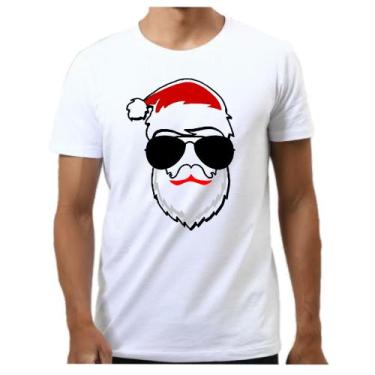Imagem de Camiseta camisa plus size festa feliz natal papai noel óculos - Dogs, 