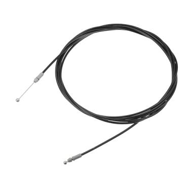 Imagem de uxcell NO.64607-06070 Cabo de liberação de trava de trava de porta-malas para Toyota Camry 2007-2011 Cabo de liberação da tampa do convés Cabo de controle de trava de bagagem de carro Cabo de liberação da porta traseira 4 pés