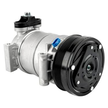 Imagem de KAC Compressor de ar condicionado AC com embreagem, substituição 58950 para veículos Chevrolet, GMC, Cadillac, Isuzu e Oldsmobile - Silverado, Suburban, Yukon, C1500, C2500, Escalade
