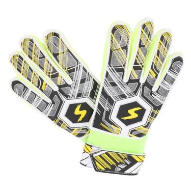 Imagem de Luvas de Goleiro de Futebol de Látex, Luvas de Futebol Infantil Com Proteção de Dedo para Treinamento Diário ou Partidas (5#)