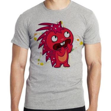 Imagem de Camiseta  Happy Tree Friends Flakey Blusa criança infantil juvenil adu