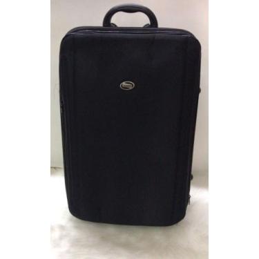 Imagem de Mala de viagem Grande 23kg resistente COM RODINHAS FRABAGS01 , Preto