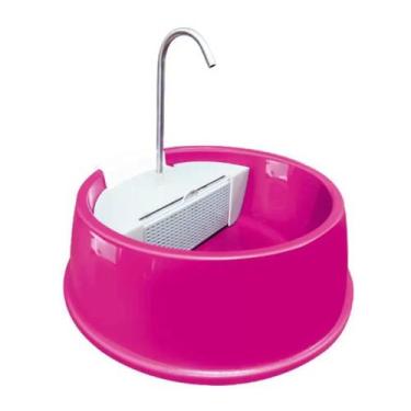 Imagem de Fonte joy caes e gatos furacaopet bivolt - rosa, Rosa