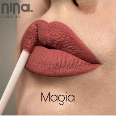 Imagem de Batom Liquido Instant Lips - Nina Makeup, Magia
