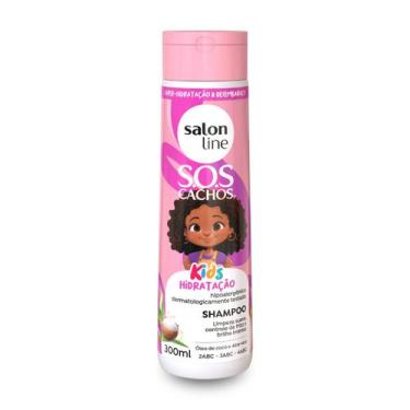 Imagem de Shampoo Sos Cachos Kids Limpeza Suave Salon Line 300ml, 300ml