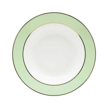 Imagem de Jogo De 6 Pratos Fundos 23,5 Cm Flamingo Classic Verde - Oxford