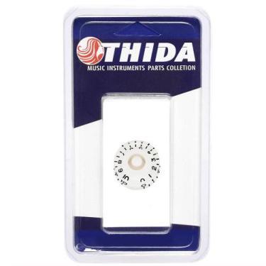 Imagem de Knob Botão Branco Para Guitarra Baixo Les Paul SG PRS Oferta - Thida