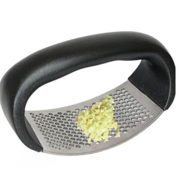 Imagem de Espremedor De Facil Uso Para  Alho Amassador Em Aço Inox - TopChef