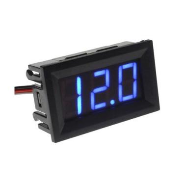 Imagem de Voltimetro Led Digital - Azul Yb27a - TEBERA, FERRAMENTAS