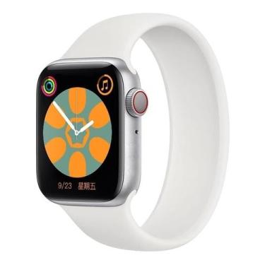 Imagem de Smartwatch Relogio Inteligente Branco Rede Social M26 Plus Envio Já - 