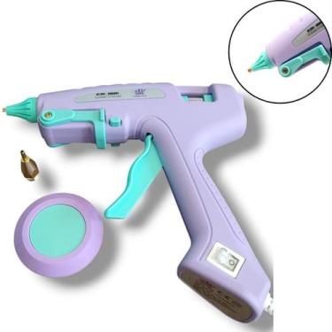 Imagem de Pistola Cola Quente Grande Princess 2 Bicos Bivolt 80W - BERTO IMPORTS