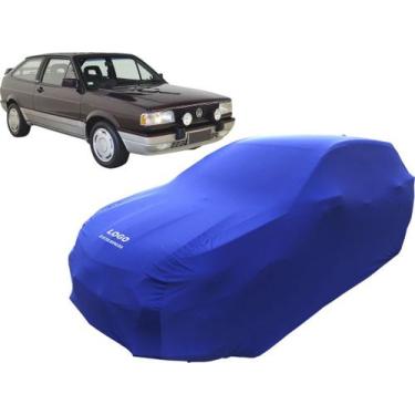 Imagem de Capa Para Proteger Gol Quadrado Com Logo Tecido Macio - Mz, Azul