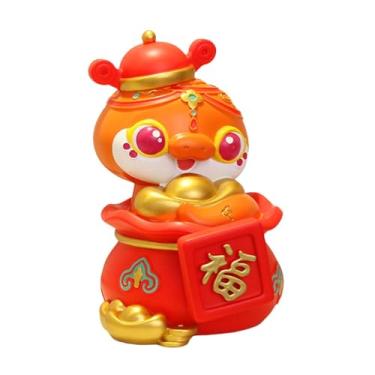 Imagem de Gralara Cofrinho de Resina Estatueta Lembrança Presentes de aniversário Moeda Cofrinho Caixa de economia de dinheiro para festa Halloween Fazenda, Style B