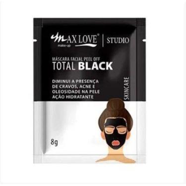 Imagem de Sache mascara facial peel off total black max love