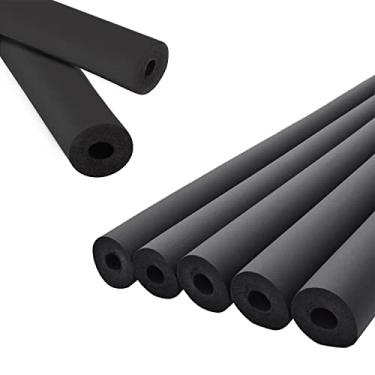 Imagem de ALLWIN Tubo De Espuma De Isolamento De Tubo - Tubo De Espuma De 3/4 "Para Unidade Ca, Suportes De Guitarra, Alça De Máquina De Exercício E Rack De Teto, Etc., 3/4"(19Mm) Id 1-29/64"(37Mm) Od - 6 Pés