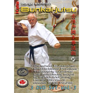 Imagem de Kata Bunkai Series Koryu Uchinadi - Bunkai-jutsu Volume 3 (3 Disc Set) By Patrick McCarthy Hanshi