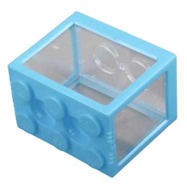 Imagem de Mini Eco Fish Tank - Caixa Betta Transparente Com Plantas Aquáticas - Pequeno Aquário Criativo para Peixes Betta e Invertebrados - Alta Clareza - Disponível Em Transparente,