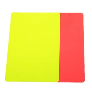 Imagem de Cartões de árbitro de Futebol, Kit de árbitro de Futebol Cartões Vermelhos e Amarelos para Futebol Cartões Vermelhos e Amarelos Registro de Jogos de Futebol Equipamento de