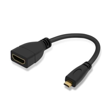 Imagem de ChenYang Micro HDMI macho para HDMI fêmea cabo curto 10 cm para XOOM Droid X