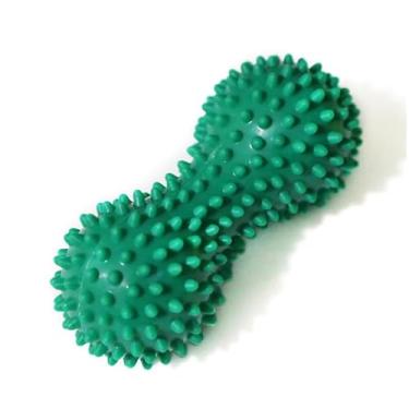 Imagem de Bola De Massagem Fisioterapia Pontiaguda de PVC e Amendoim para Cxercício Físico, Yoga, Panturilha