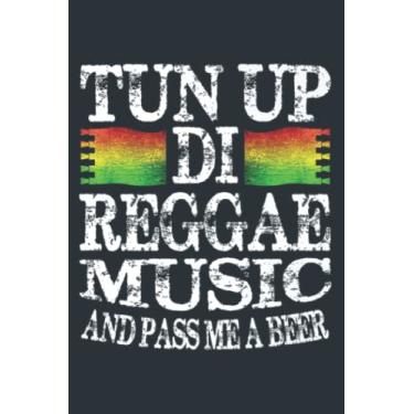 Imagem de Jamaica Vacation 2019 Tun Up Di Reggae Music And Beer Premium: - Daily planner notebook, Size format 6.0 x 9.0 inches pages
