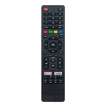 Imagem de VINABTY Controle remoto de substituição adequado para controle remoto JVC TV RM-C3349 RM-C3354 RM-C3348 RM-C3227, também compatível com Smart TV BAUHN 4K Ultra HD ATV65UHDS-0319