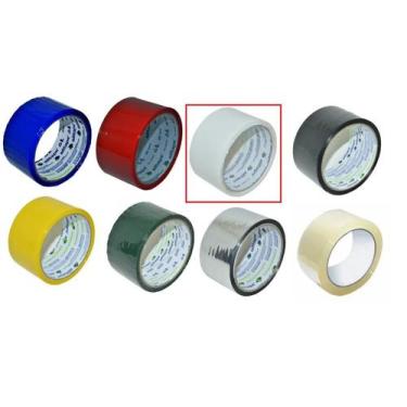 Imagem de Fita Grossa Adesiva Durex Branca 48Mmx40M (1Pct) C/5 - Atalpe