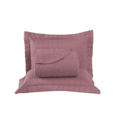 Imagem de Cobre Leito Toque Aveludado Percal 400 Fios Com Porta Travesseiro Colc