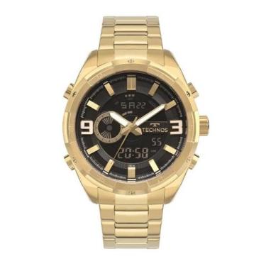Imagem de Relógio technos masculino digiana dourado yxd0645aaa/1p
