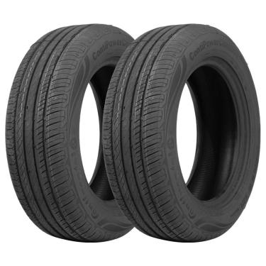 Imagem de Jogo 2 Pneus Continental Aro 16 ContiPowerContact 195/55R16 87V
