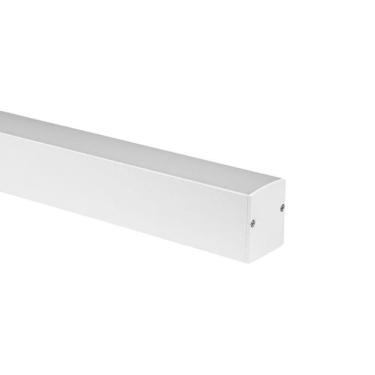 Imagem de Perfil De Sobrepor Para Fita Led Blumenau Line Easy 35mm Com 2 Metros Branco Fosco