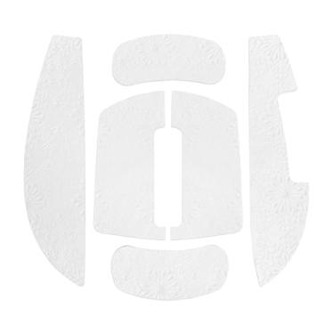 Imagem de LexonElec Attack Shark R6 Mouse sem fio para jogos adesivo antiderrapante, adesivo antiderrapante para mouse resistente ao suor, elásticos laterais refinados, fácil de aplicar, ultrafino 0,5 mm (0,02