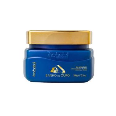 Imagem de Mascara Banho de Ouro Recuperação Capilar Hobety 300g - Hobety Profiss
