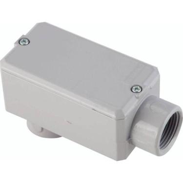 Imagem de Condulete Fixo 1.1/2" Tipo Lb Tramontina Com Rosca E Tampa Com Pintura