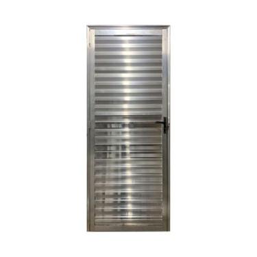 Imagem de Porta Palheta Alumínio Brilhante Linha 25 Brecorimo, DIREITO, 210 X 70