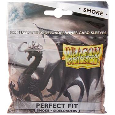 Imagem de Dragon Shield Capas de cartão Sideloader de ajuste perfeito, pacote com 100, fumê