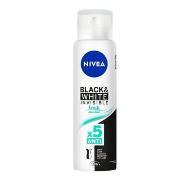 Imagem de Desodorante Aerosol Nivea Invisible Black&White Fresh 150ml